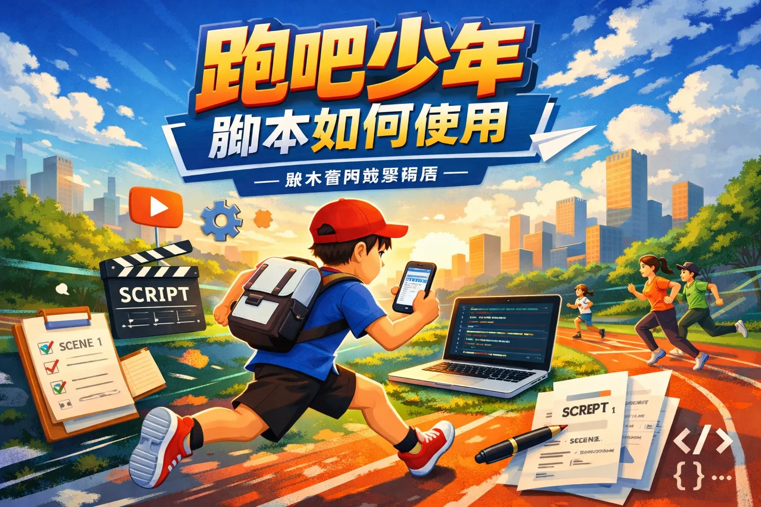 跑吧少年脚本如何使用