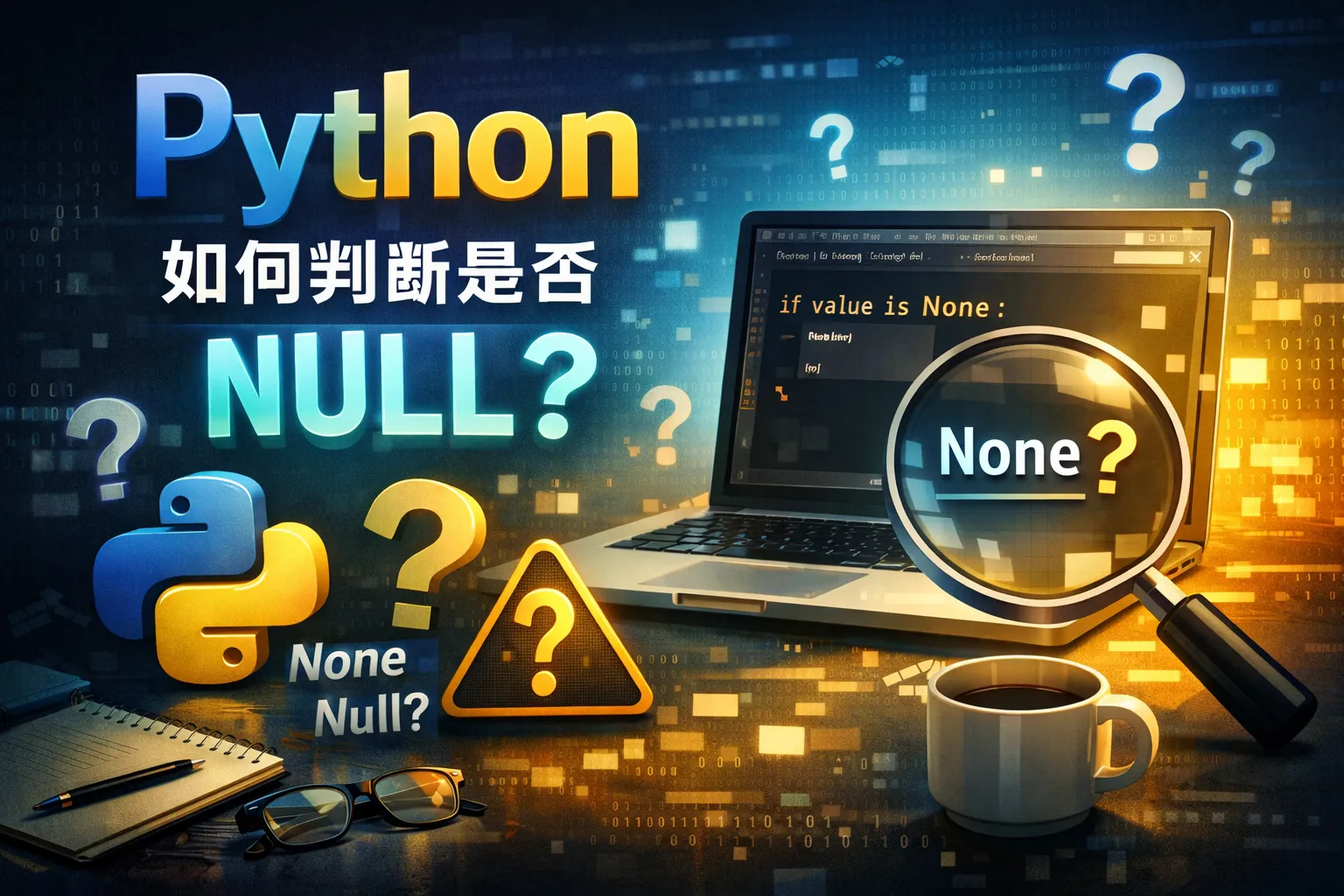 python如何判断是否null