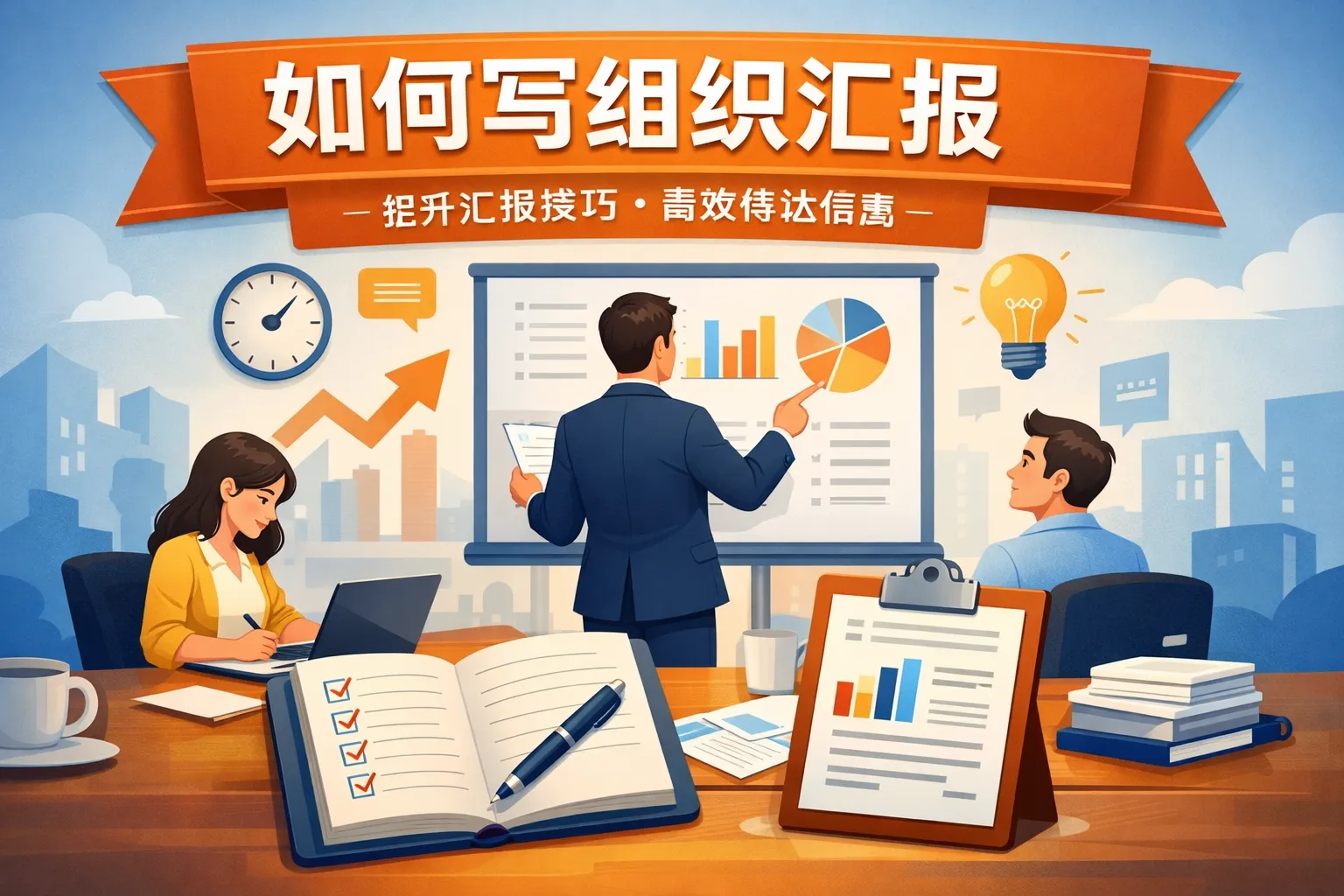 如何写组织汇报