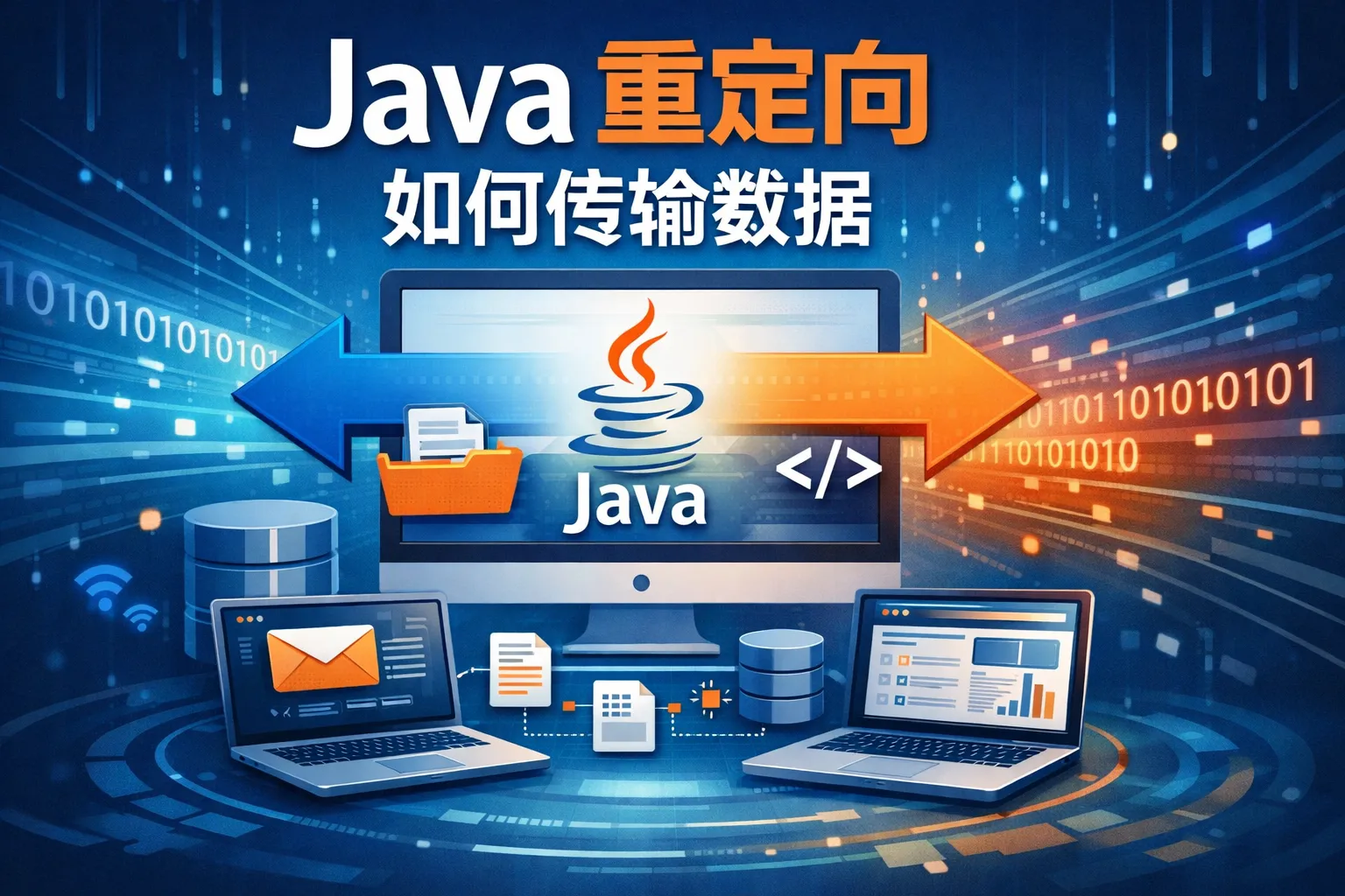 java重定向如何传输数据