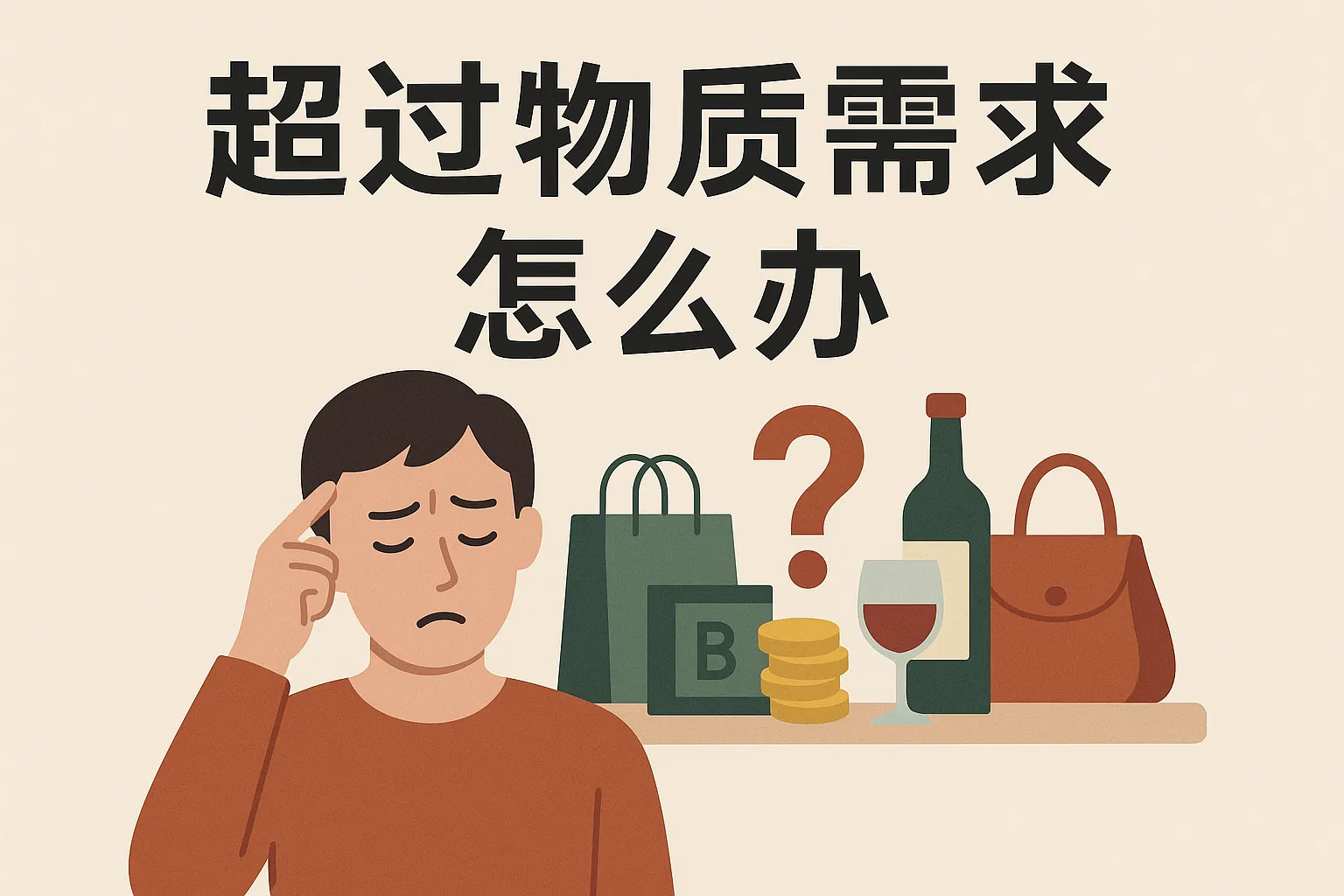 超过物质需求怎么办