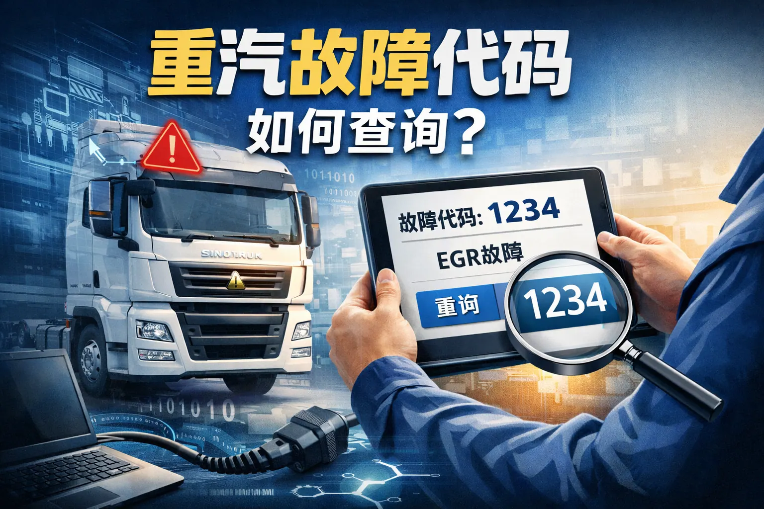 重汽故障代码如何查询
