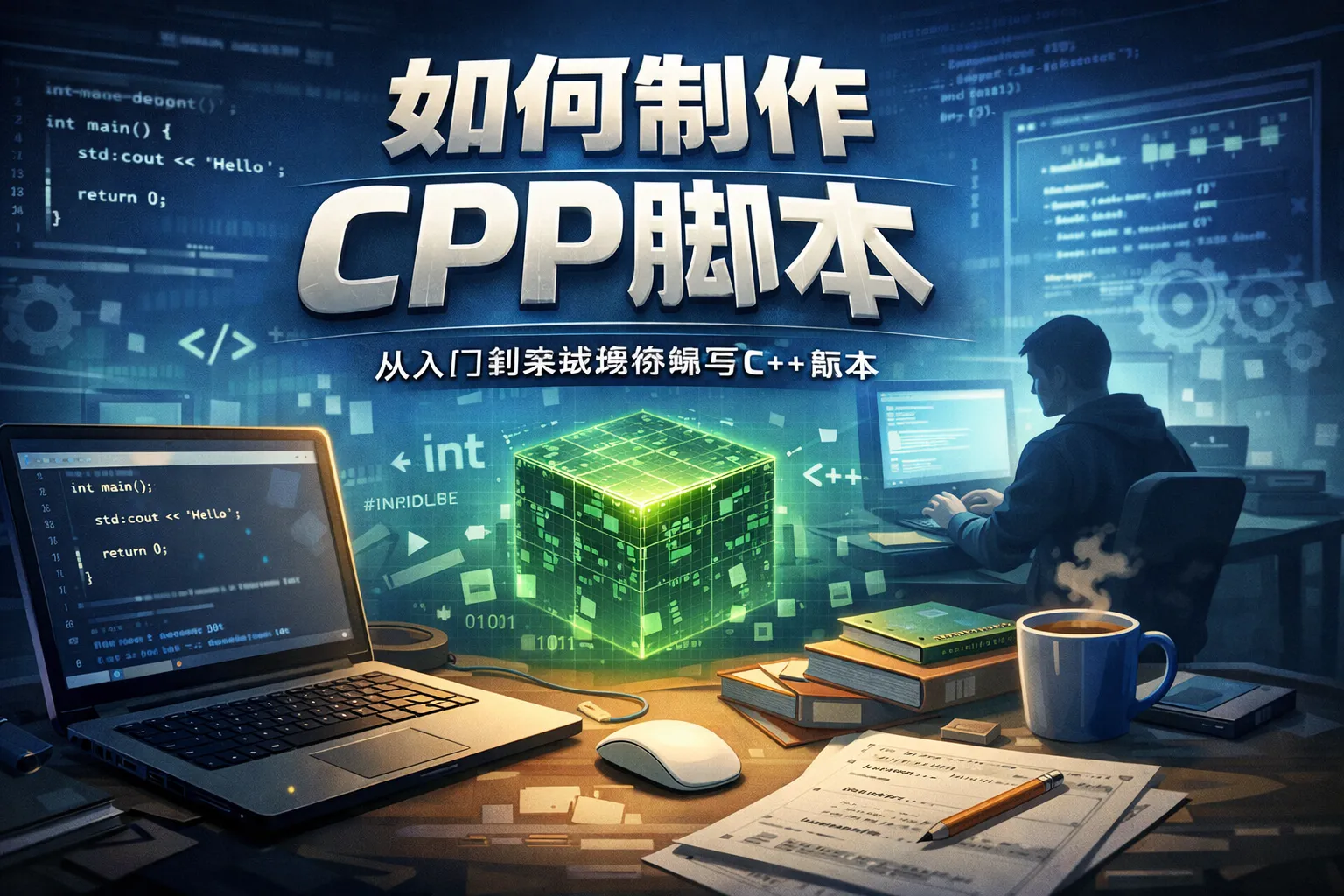 如何制作cpp脚本