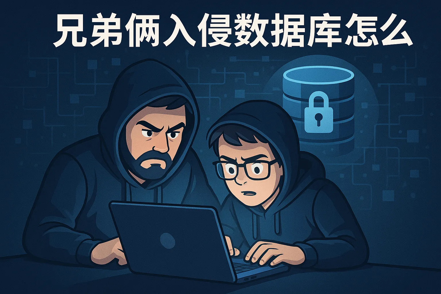 兄弟俩入侵数据库怎么办