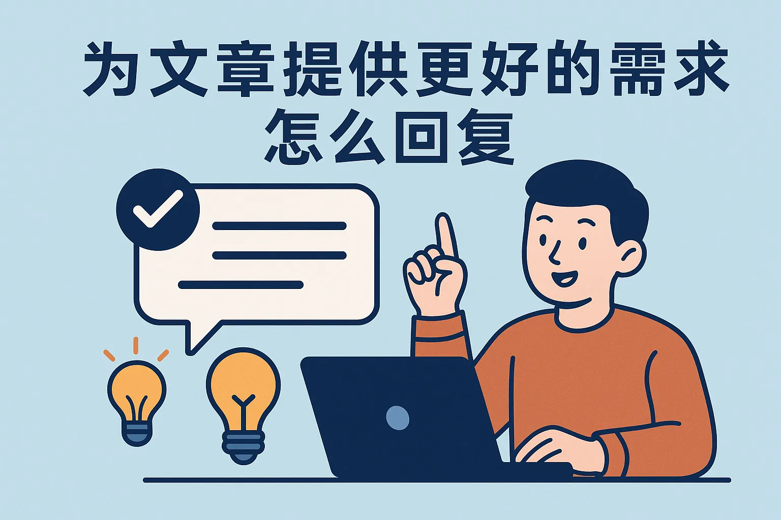 提供更好的需求怎么回复