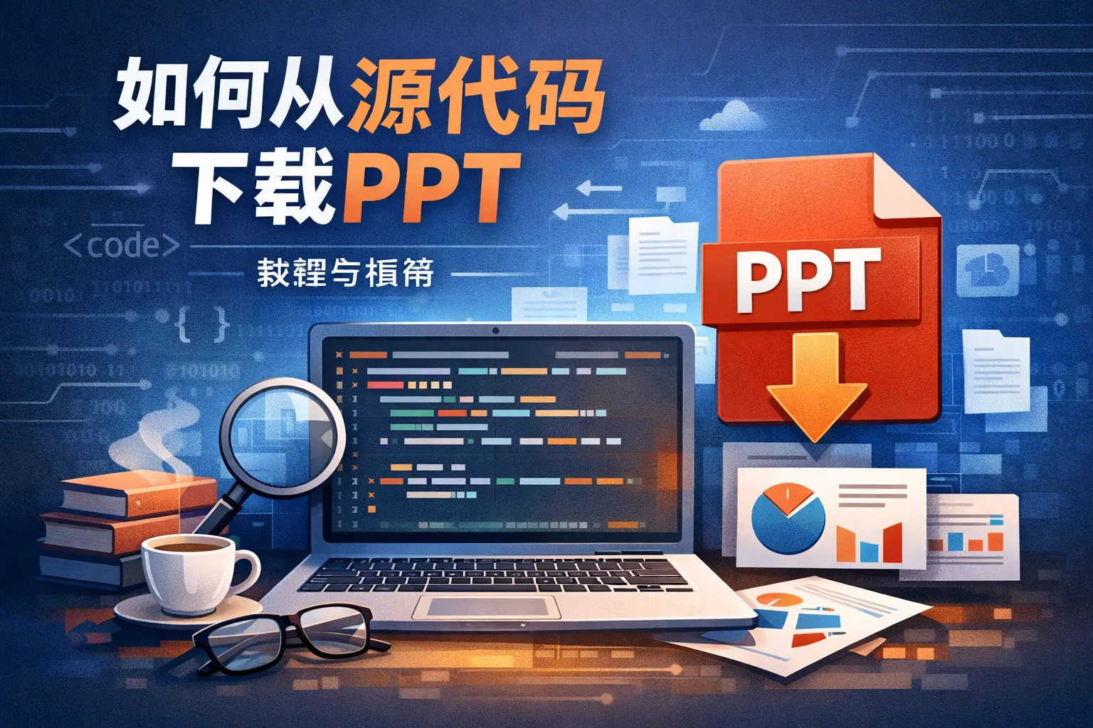 如何从源代码下载ppt
