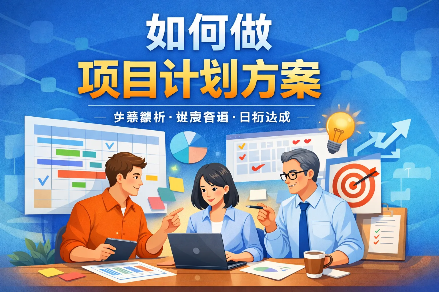 如何做项目计划方案