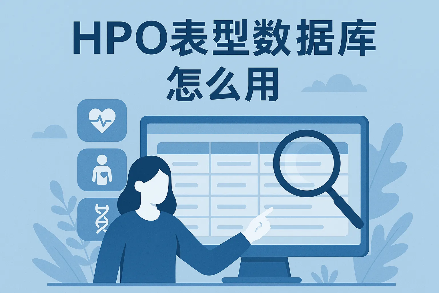 hpo表型数据库怎么用