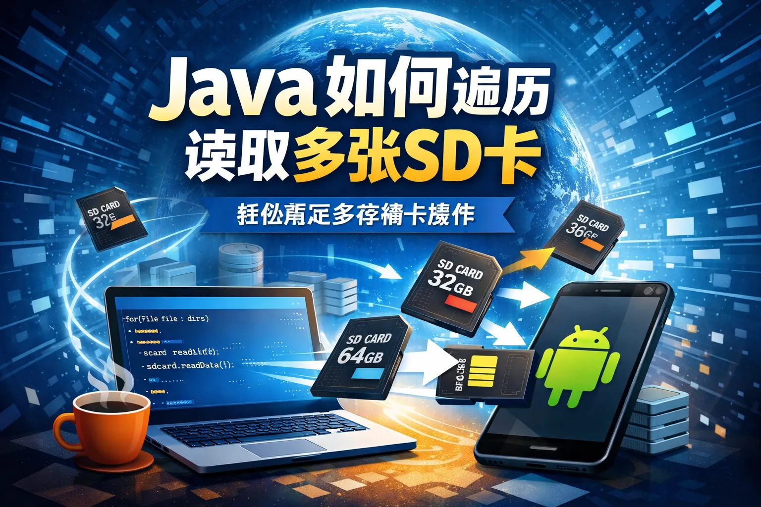 java如何遍历读取多张sd卡