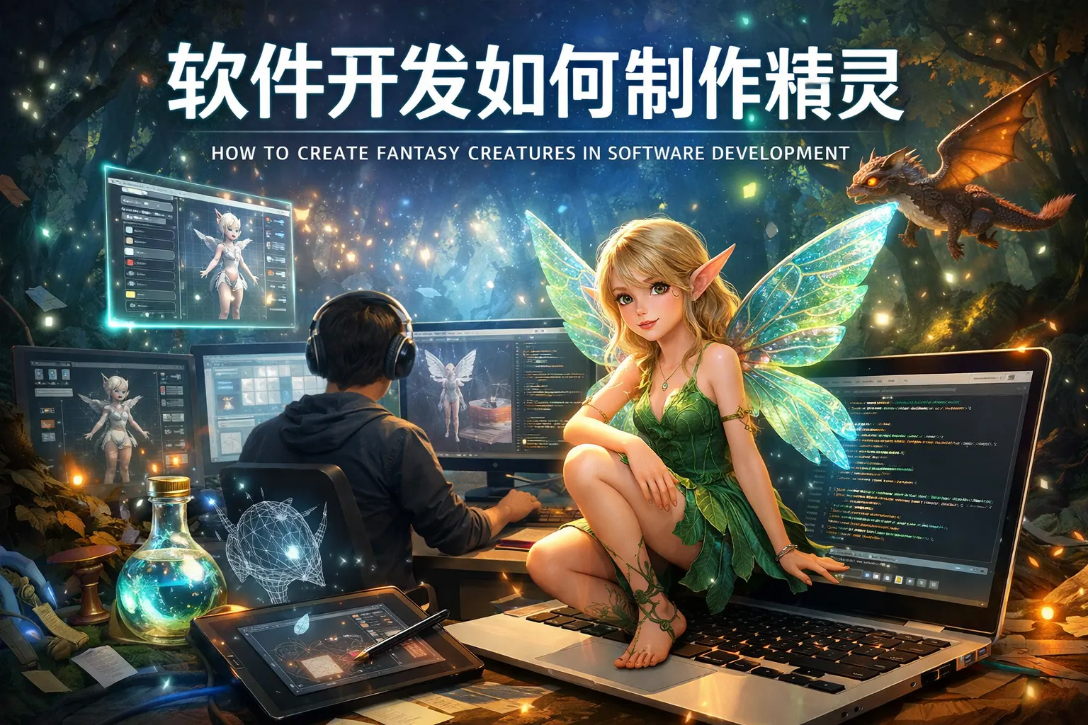 软件开发如何制作精灵