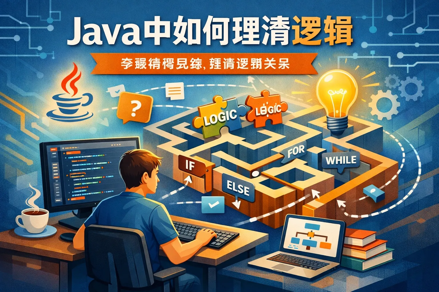 java中如何理清逻辑