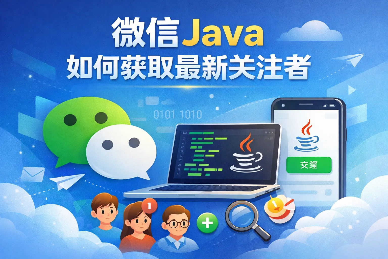 微信java如何获取最新关注者
