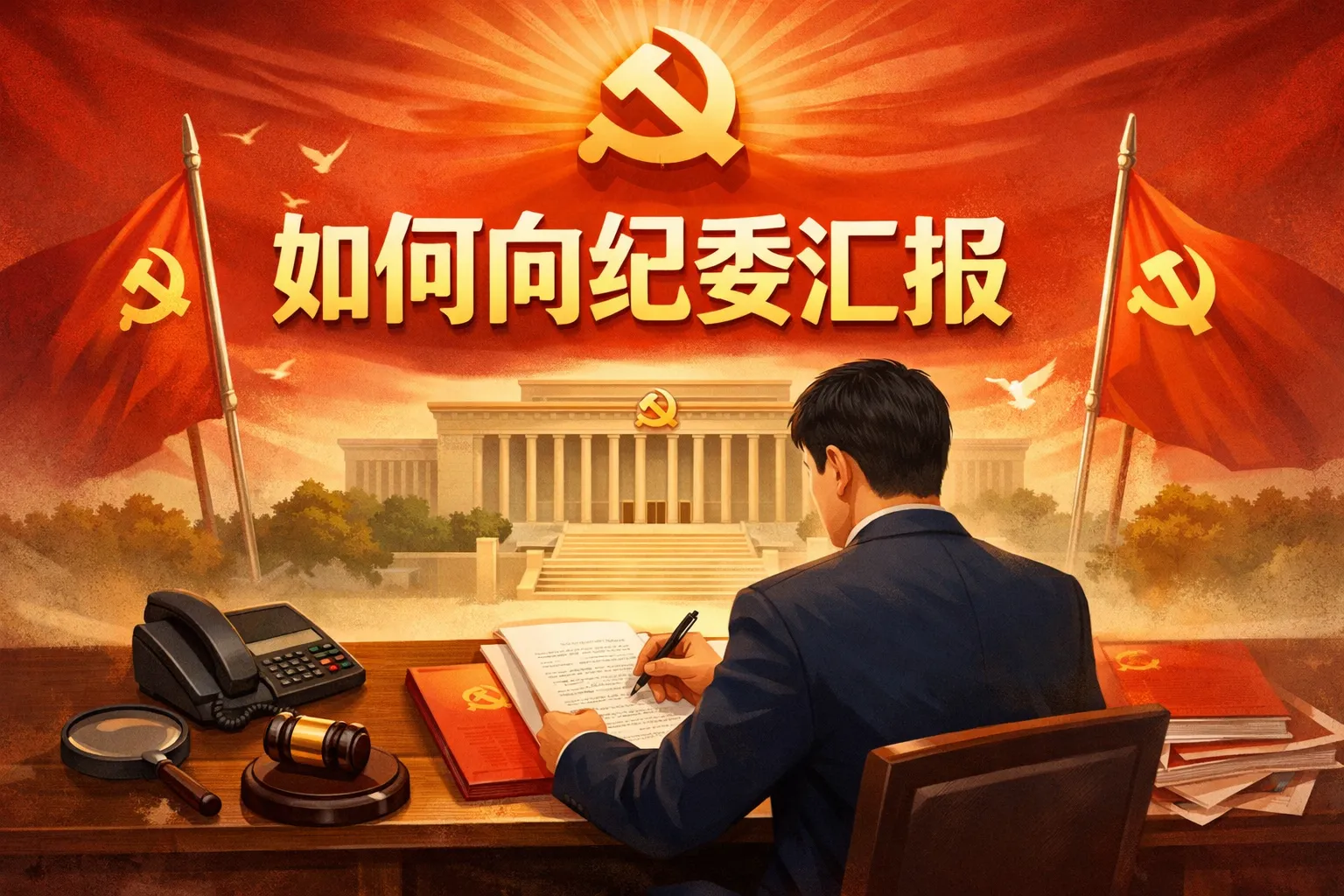 如何向纪委汇报