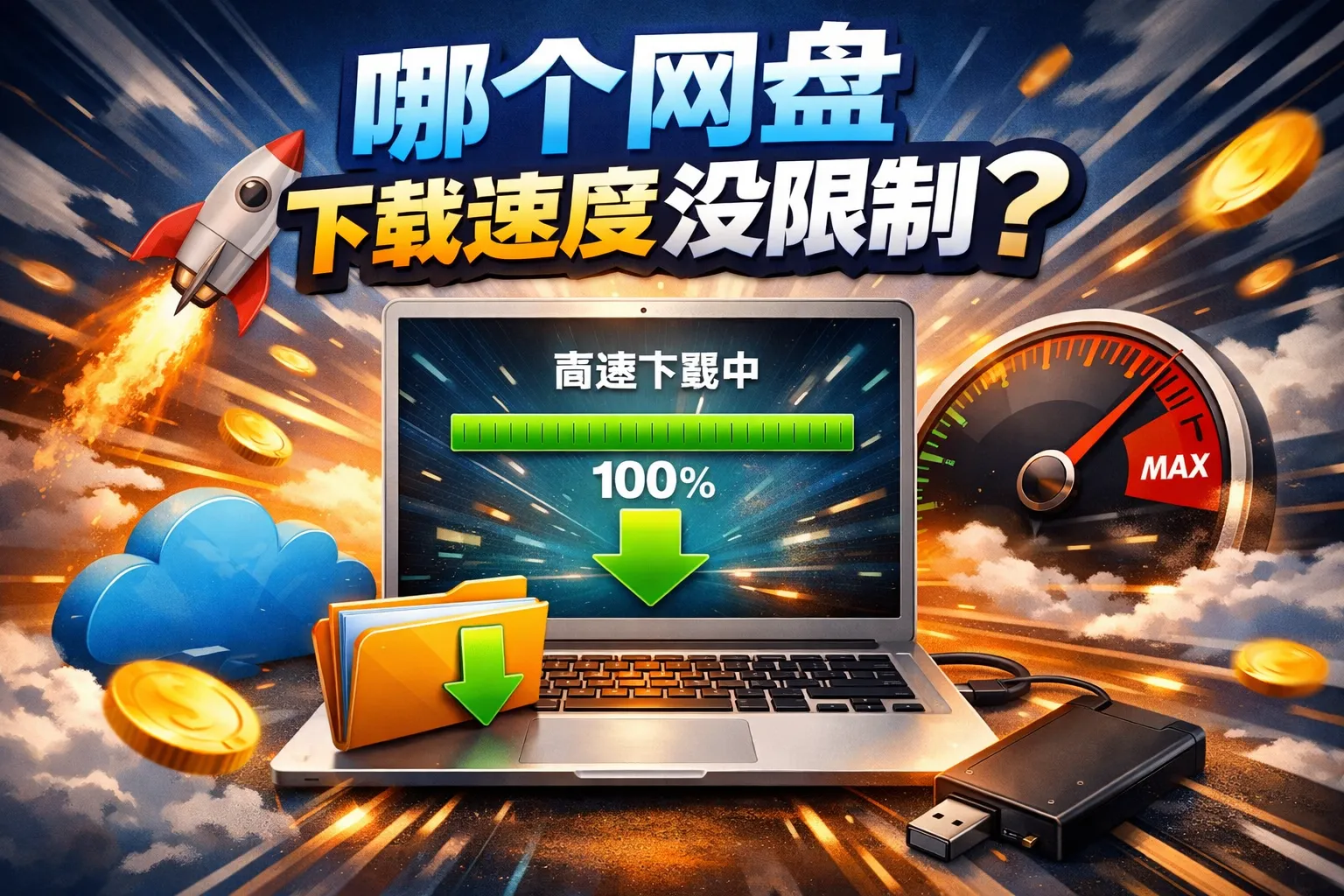 哪个网盘下载速度没限制