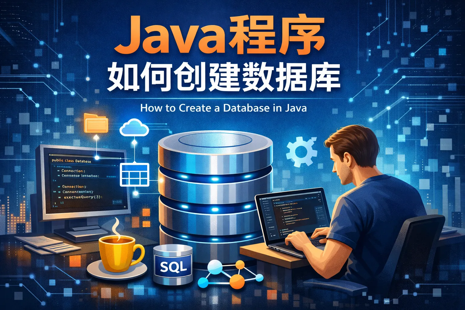 java程序如何创建数据库