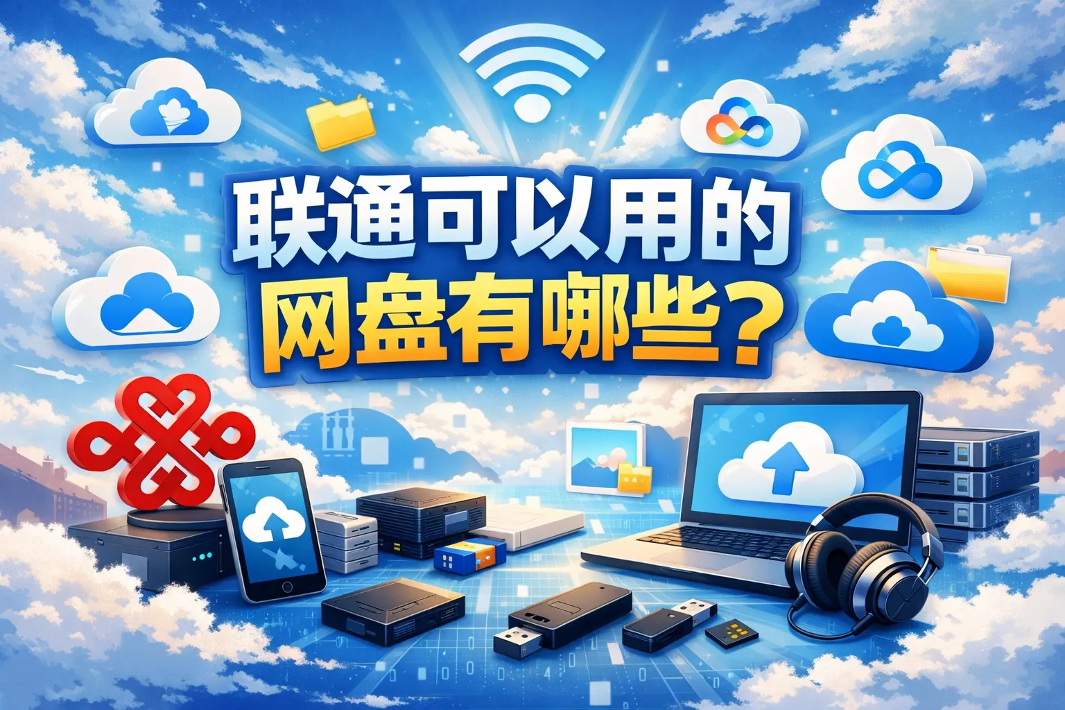 联通可以用的网盘有哪些