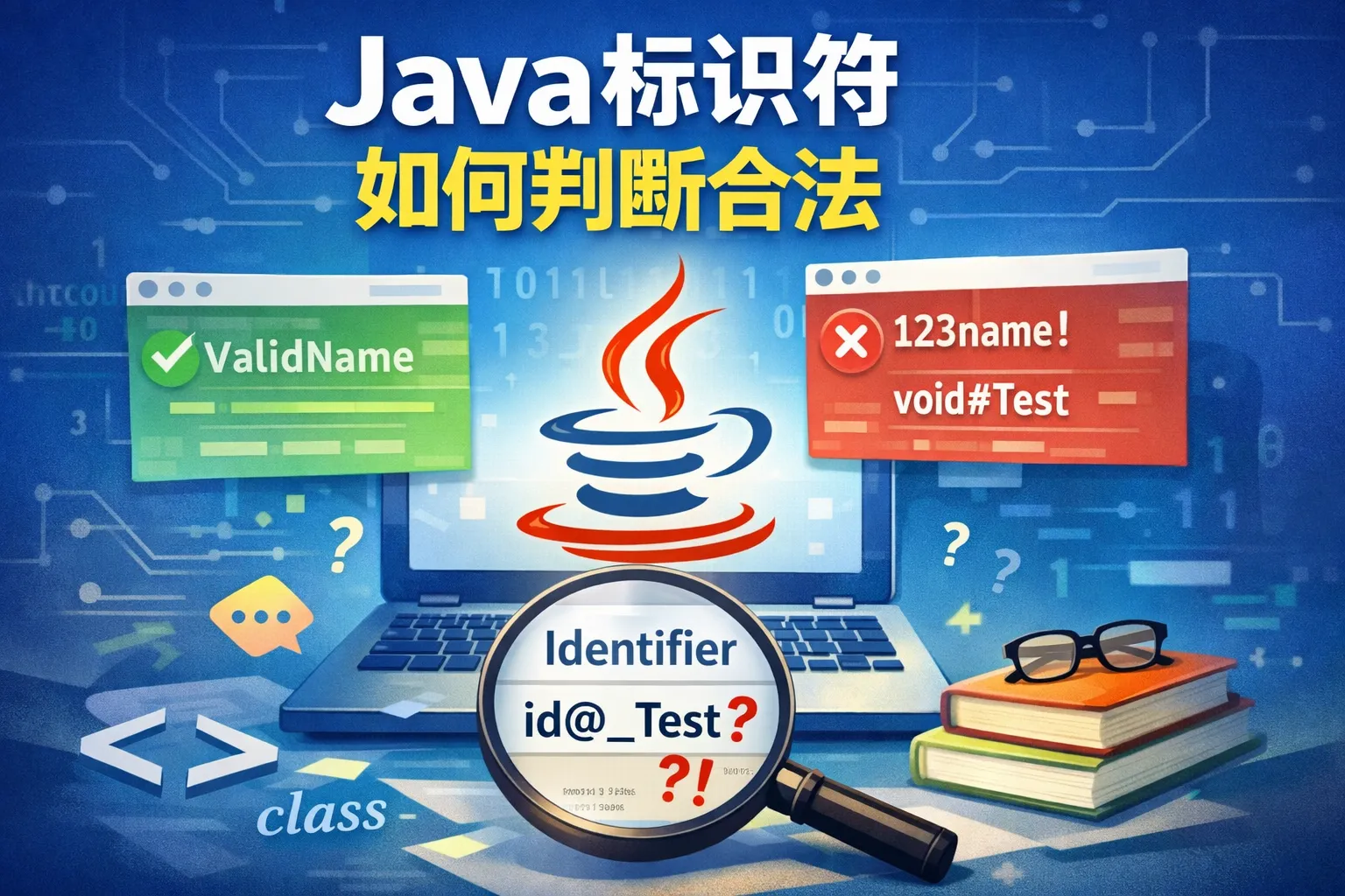 java标识符如何判断合法