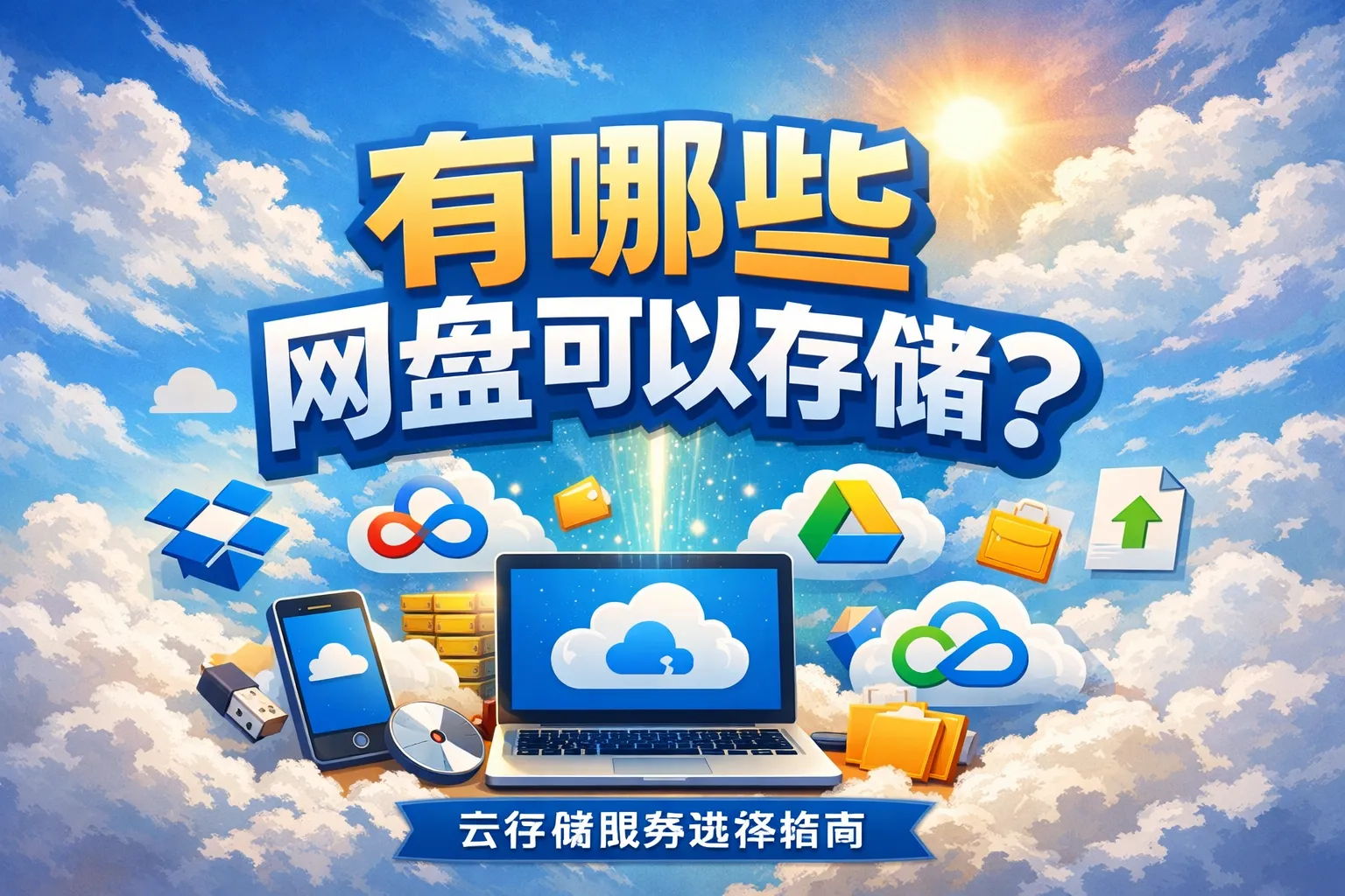 有哪些网盘可以存储