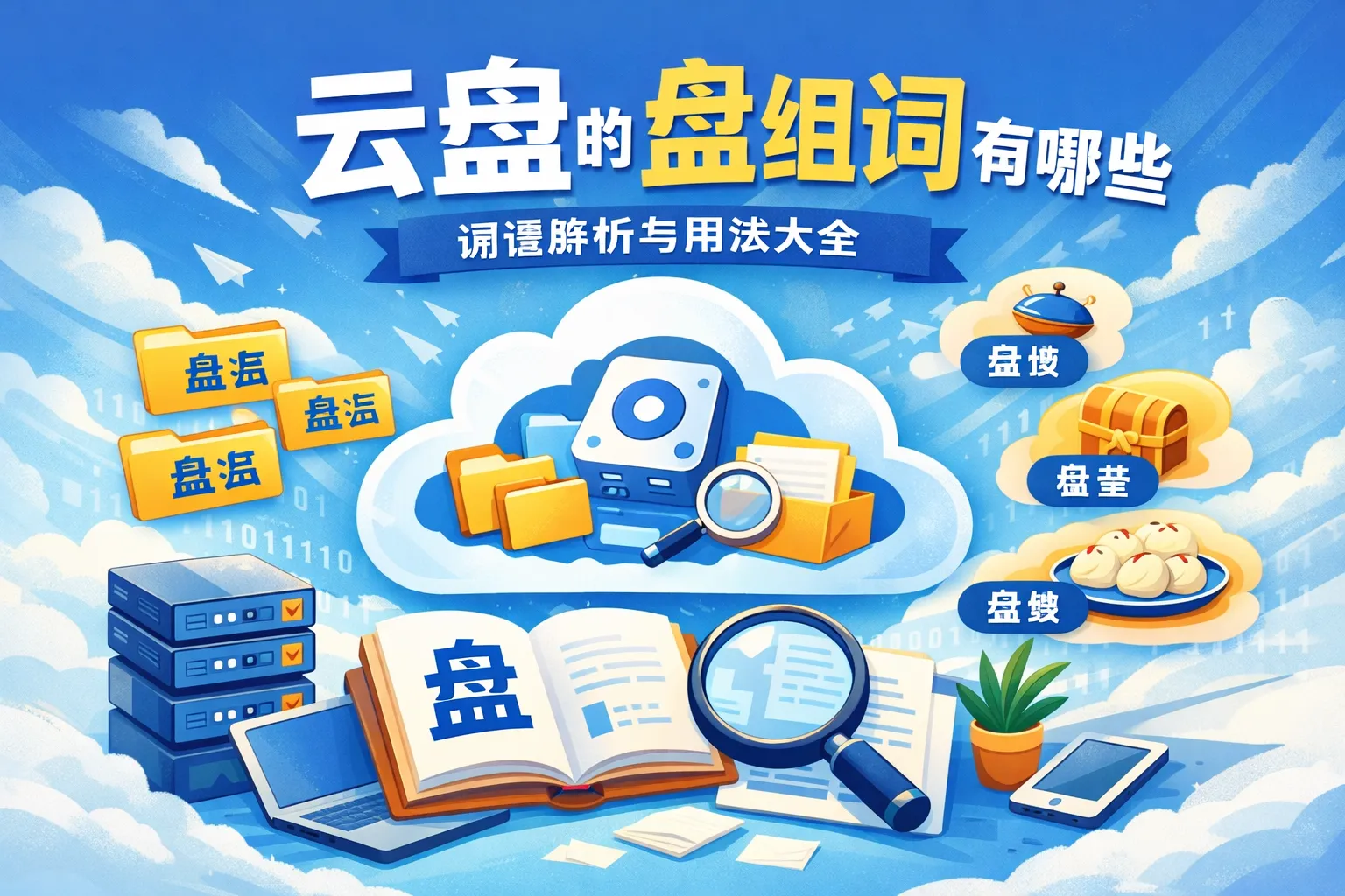 云盘的盘组词有哪些