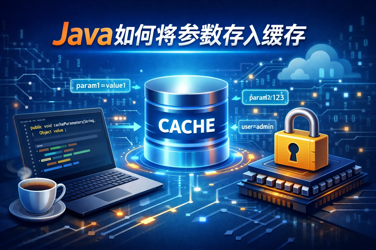 Java如何将参数存入缓存
