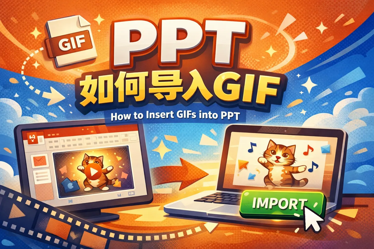 ppt如何导入gif