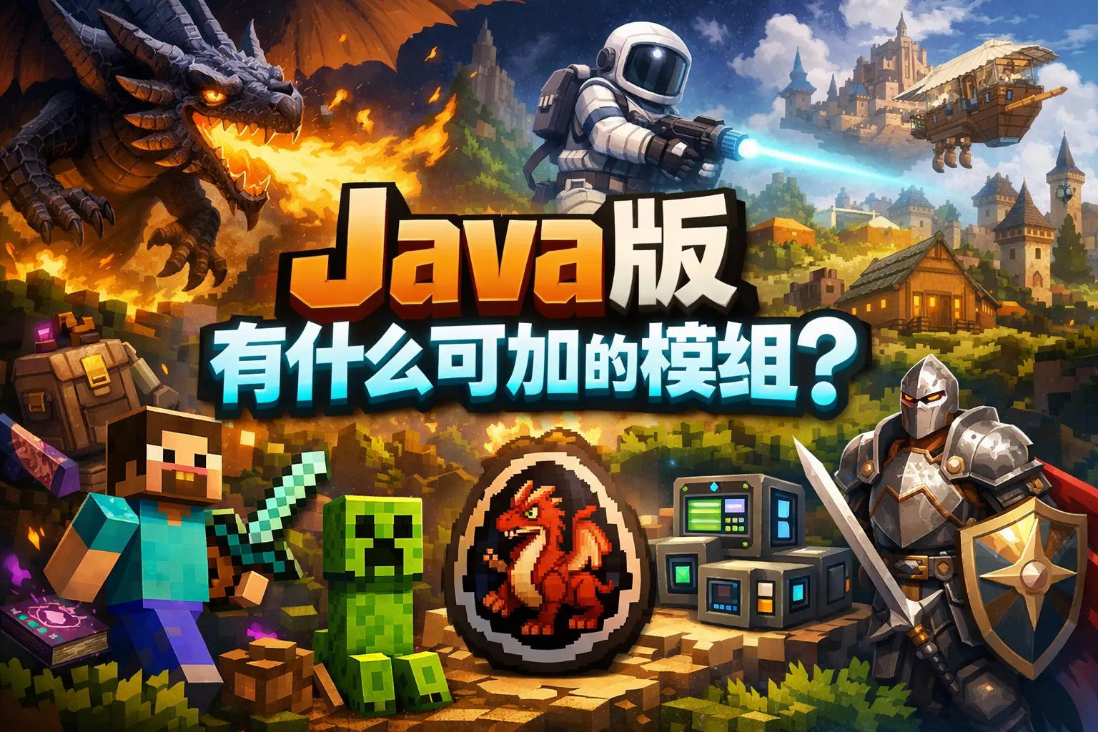 java版有什么可加的模组