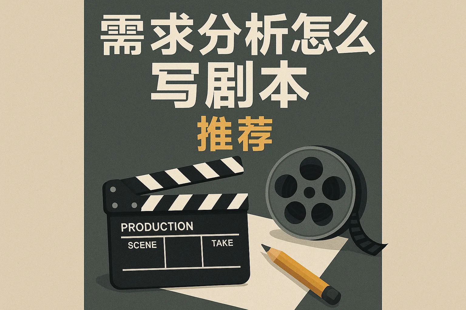 需求分析怎么写剧本推荐