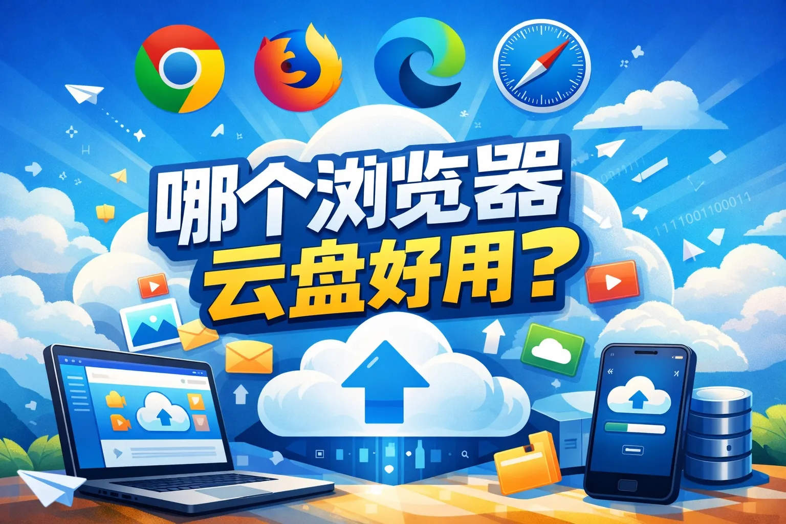 哪个浏览器云盘好用