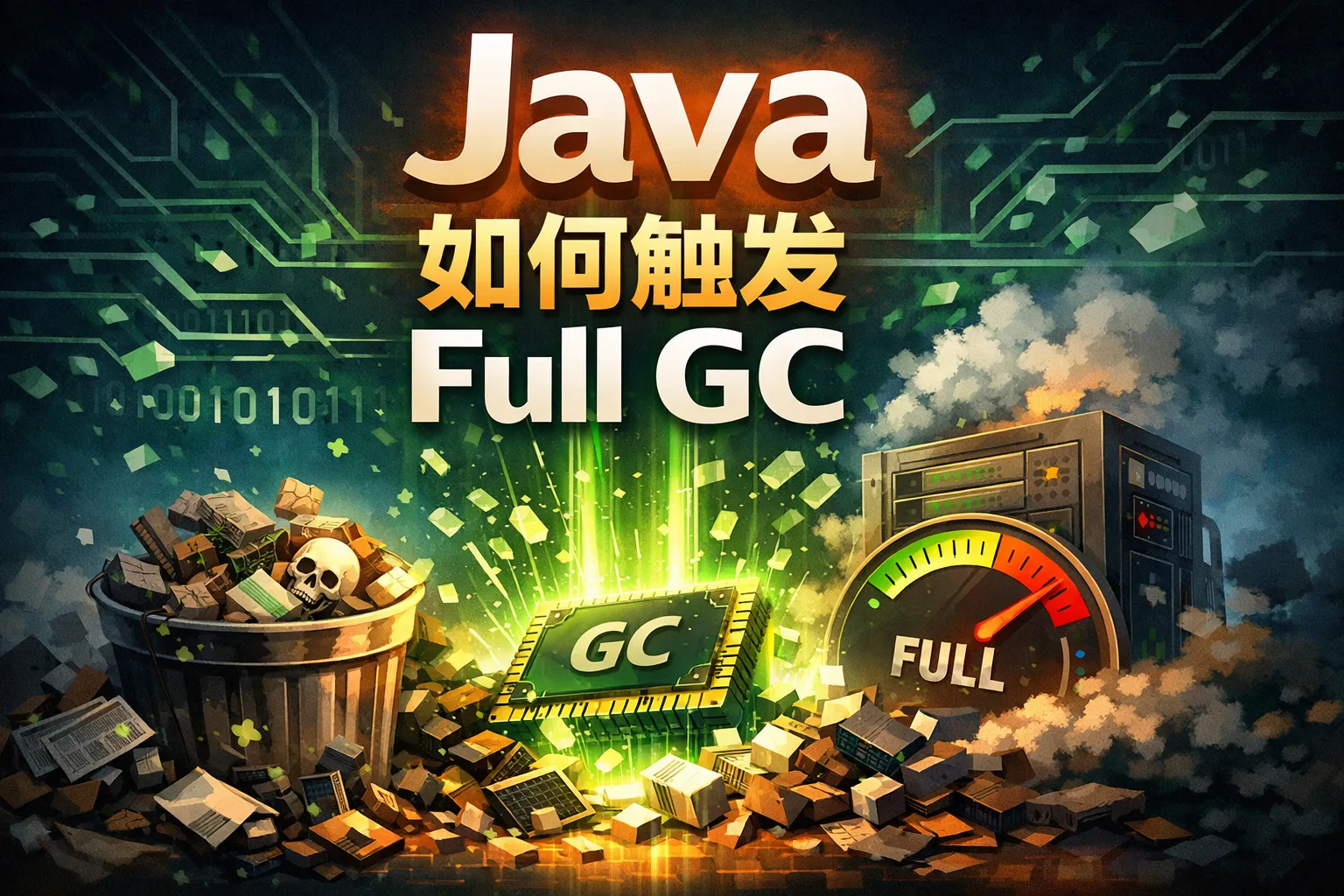 java如何触发fullgc