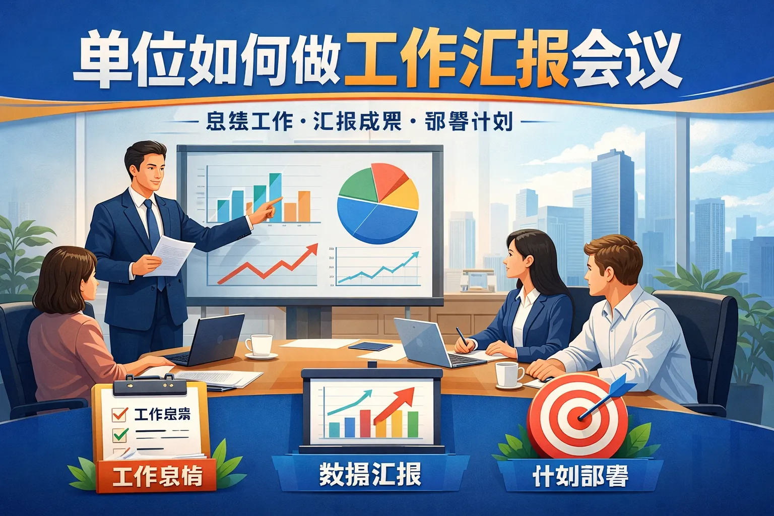 单位如何做工作汇报会议