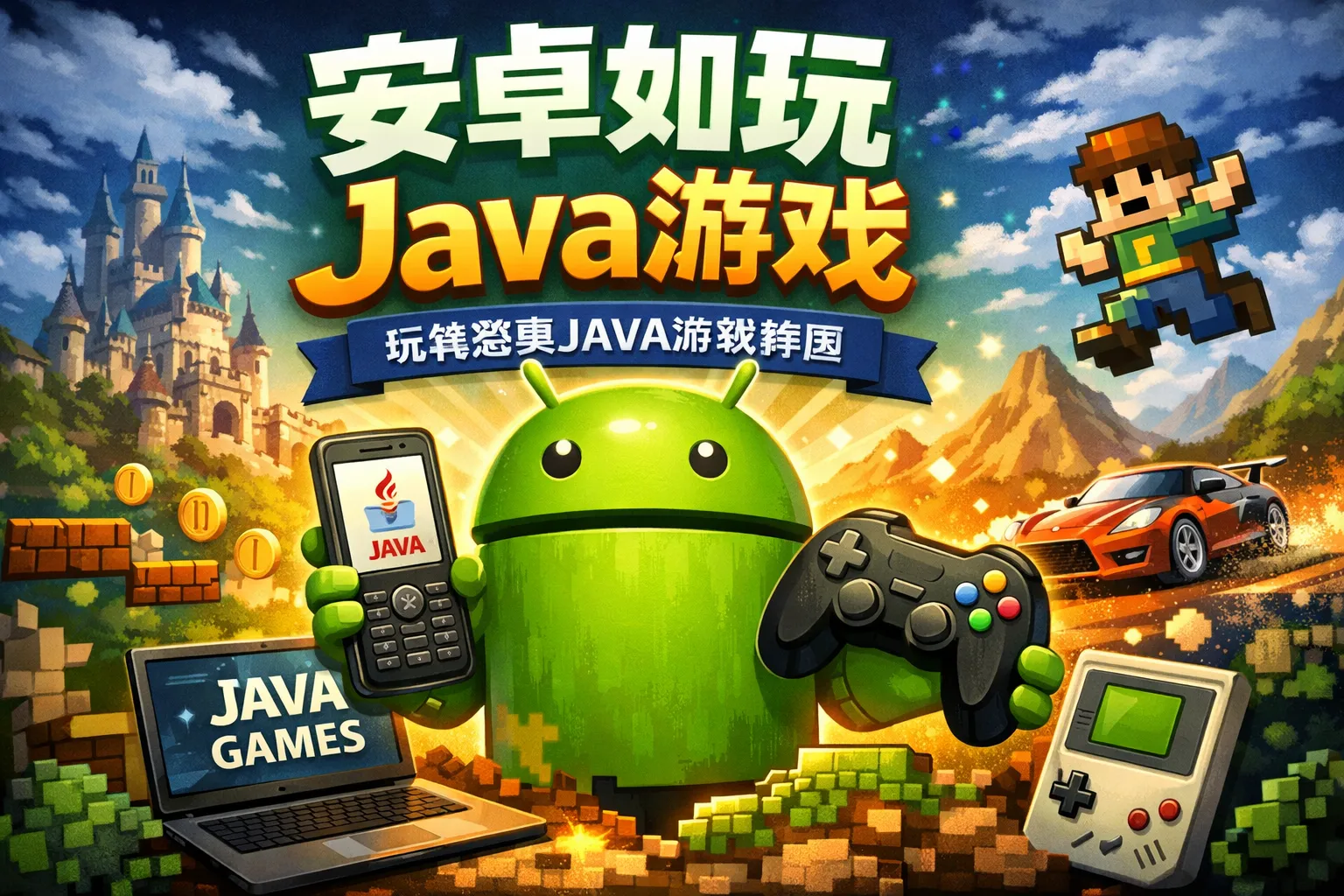 安卓如何玩java游戏