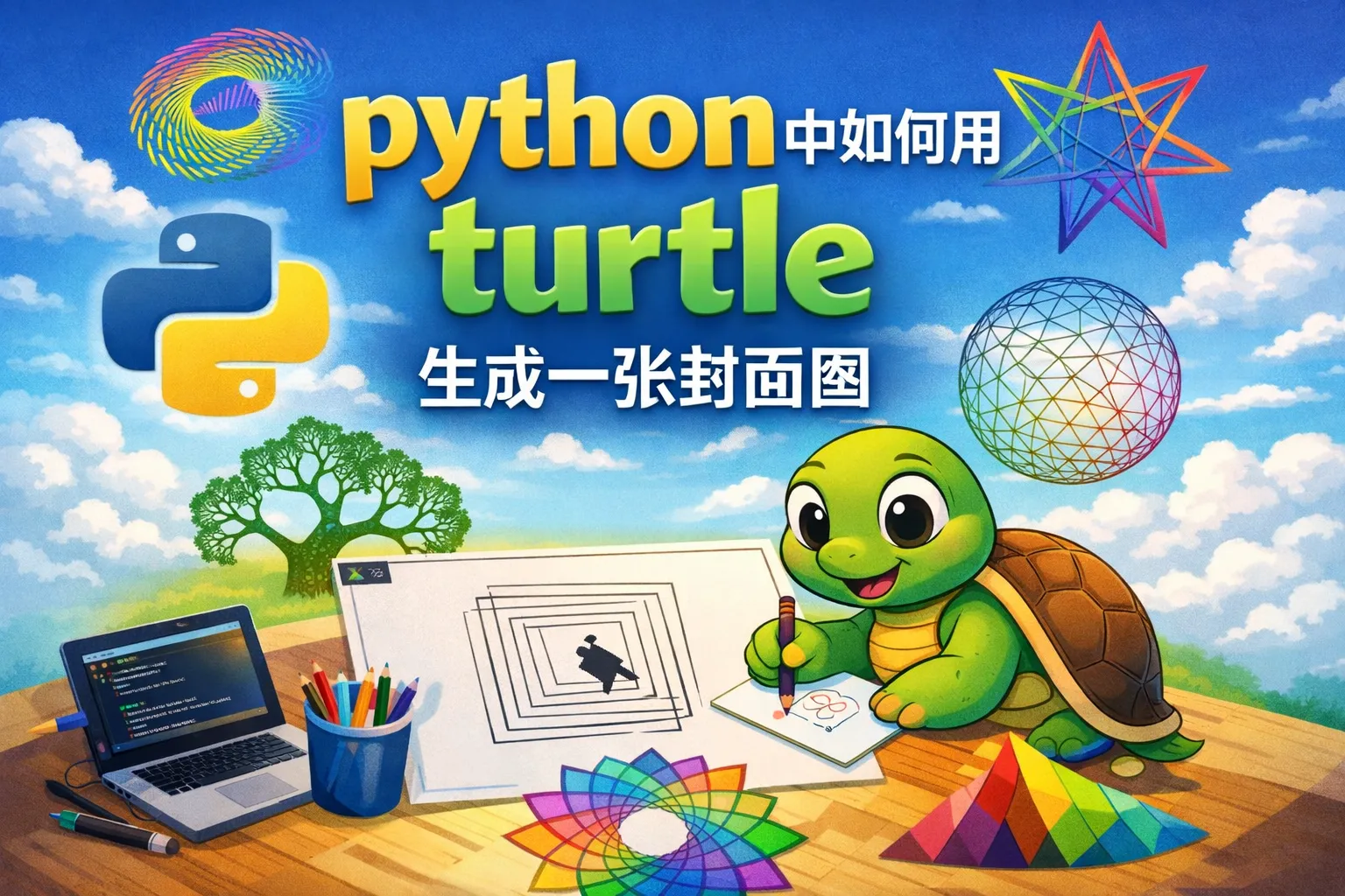 python中如何用turtle