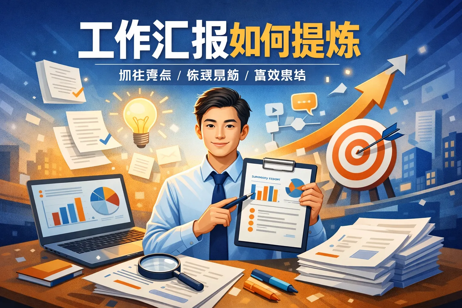 工作汇报如何提炼