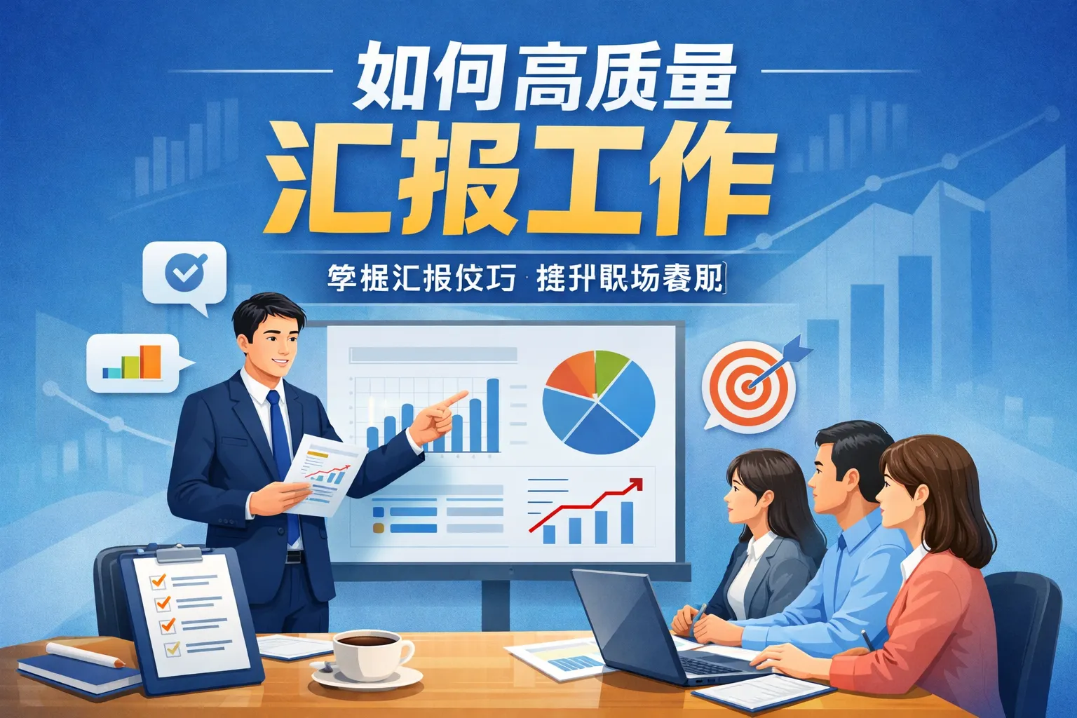 如何高质量汇报工作