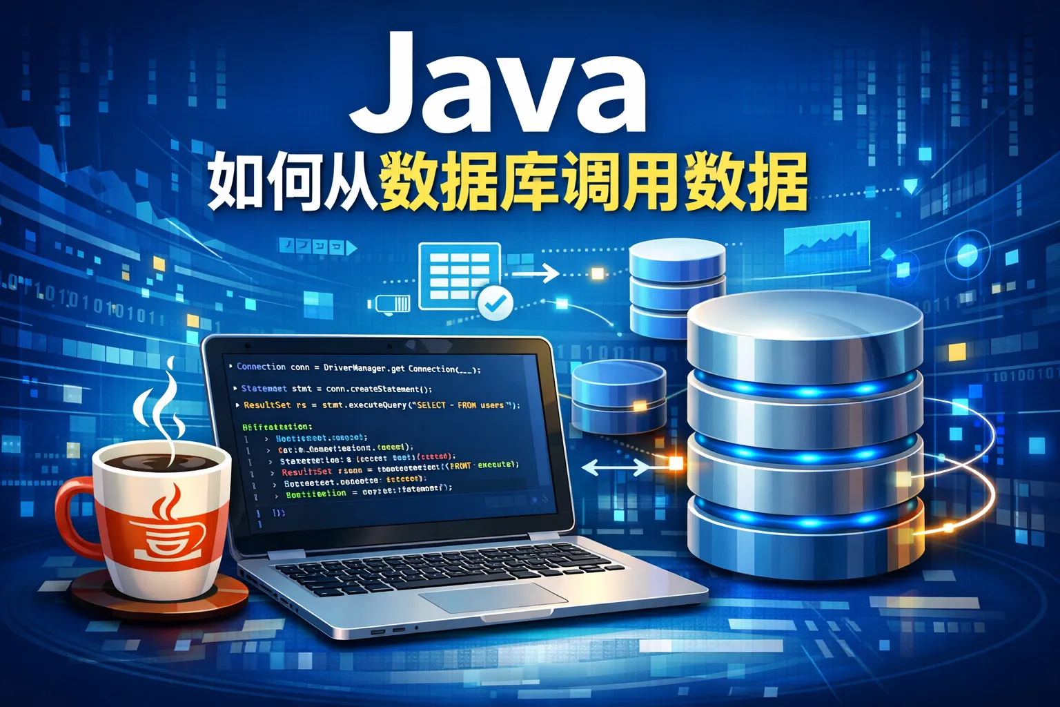 java如何从数据库调用数据