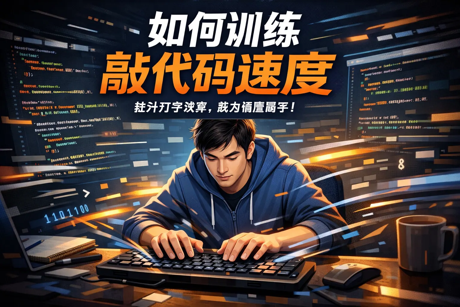 如何训练敲代码速度