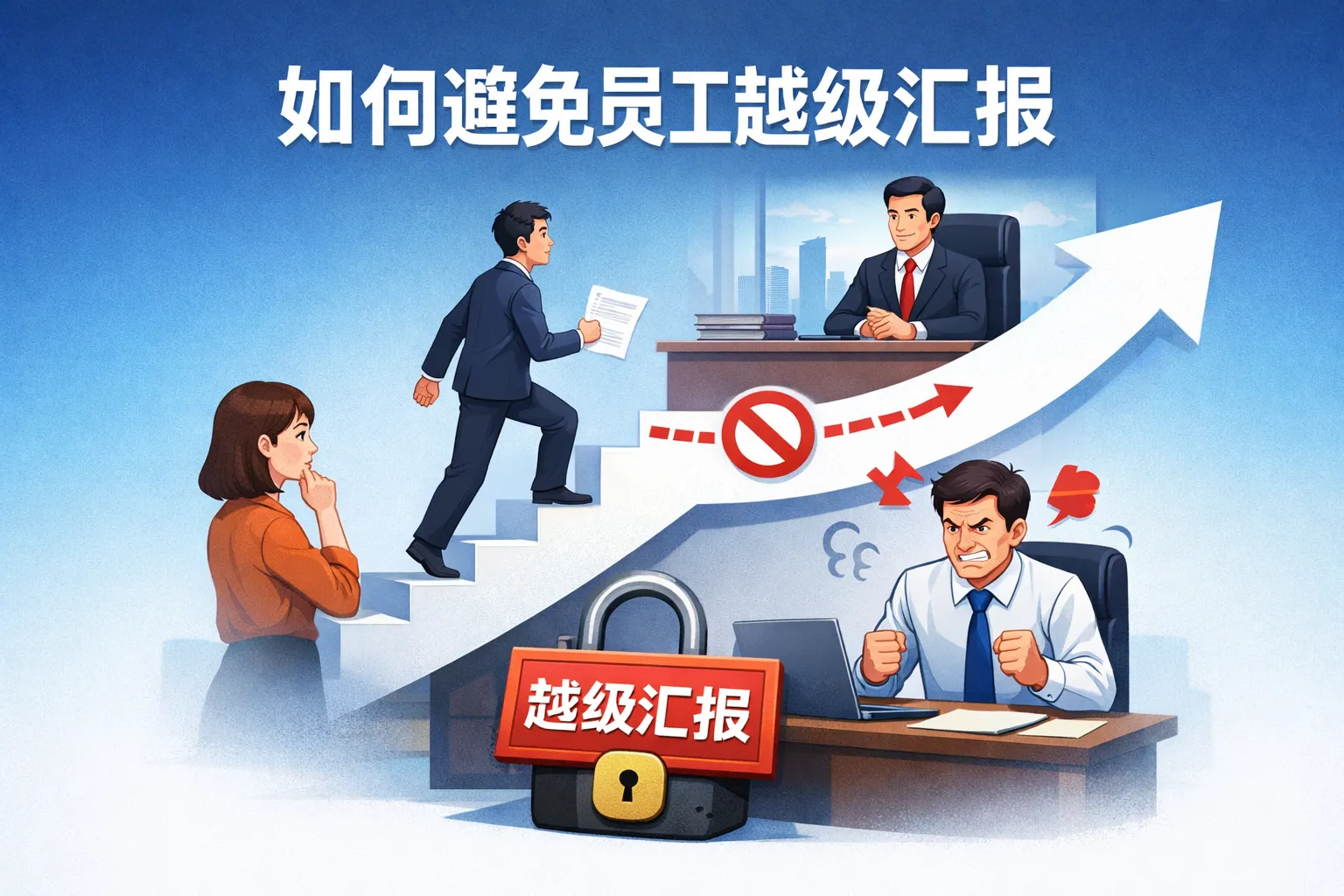 如何避免员工越级汇报