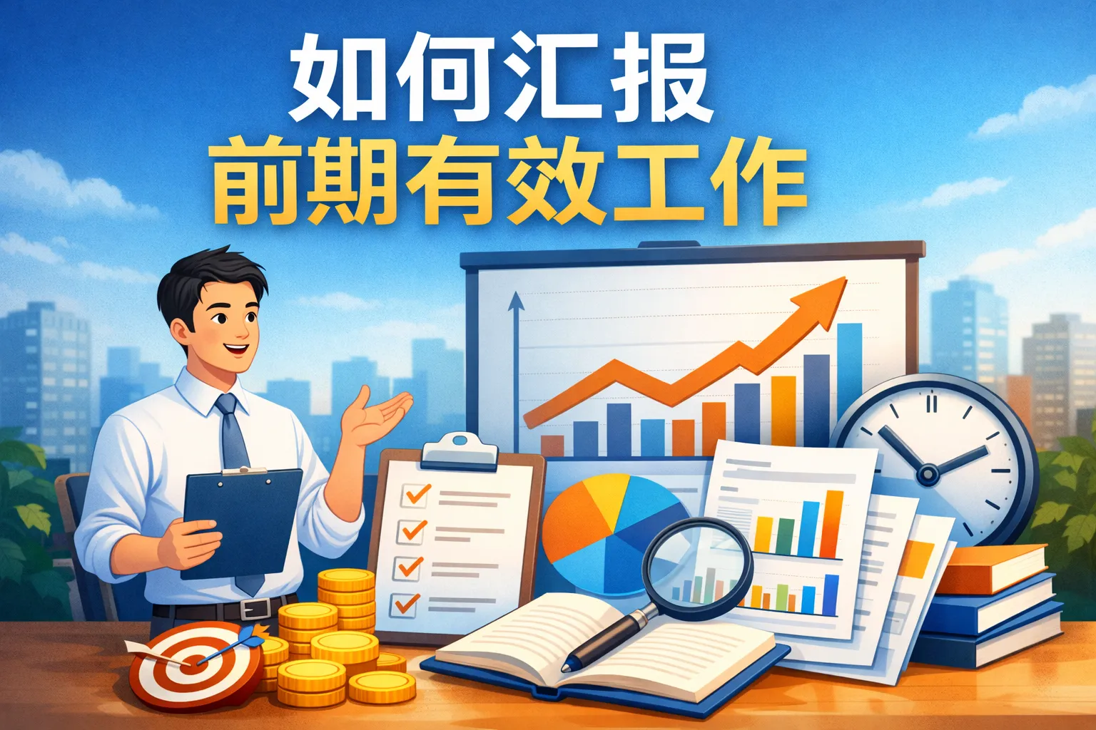 如何汇报前期有效工作