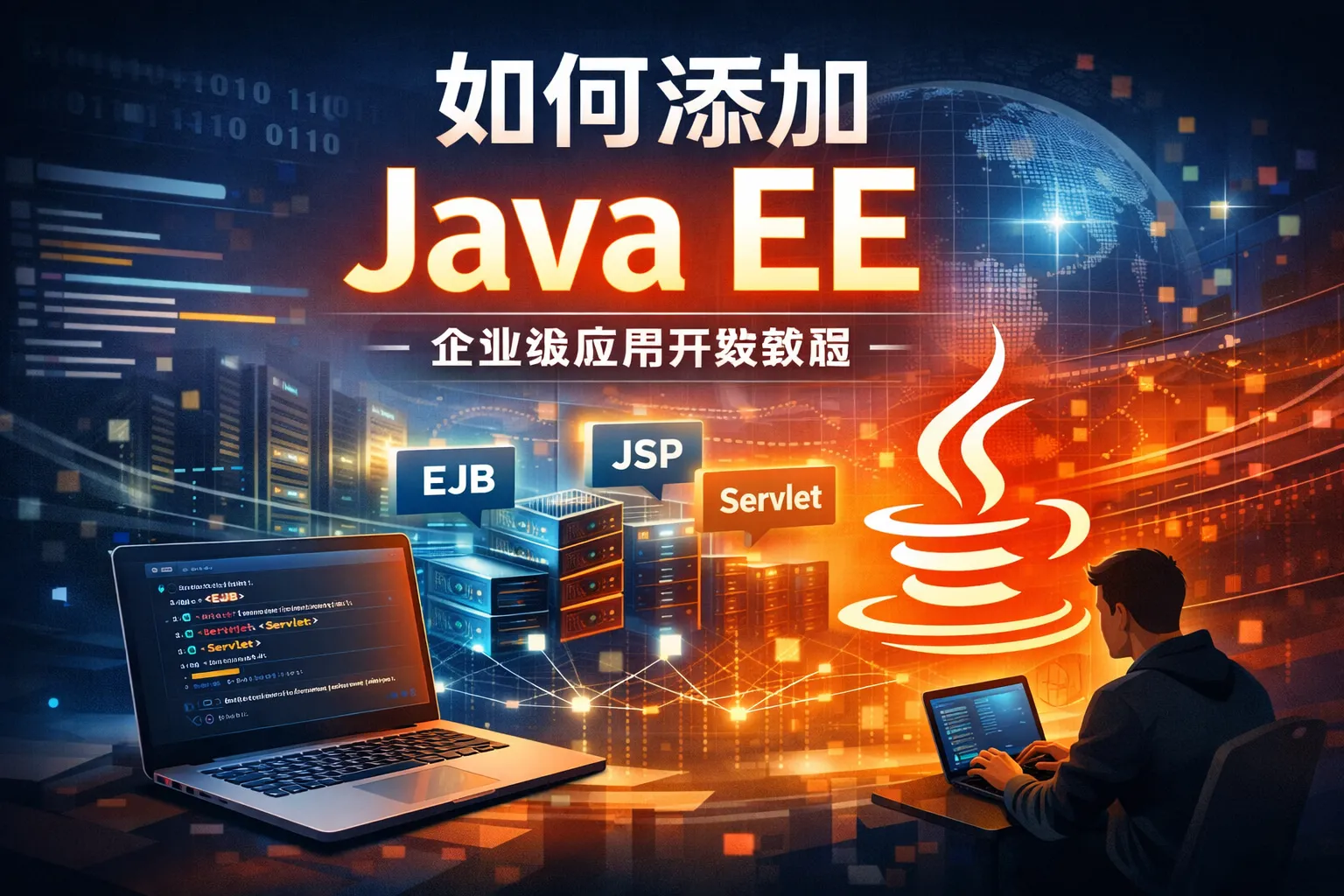 如何添加java ee