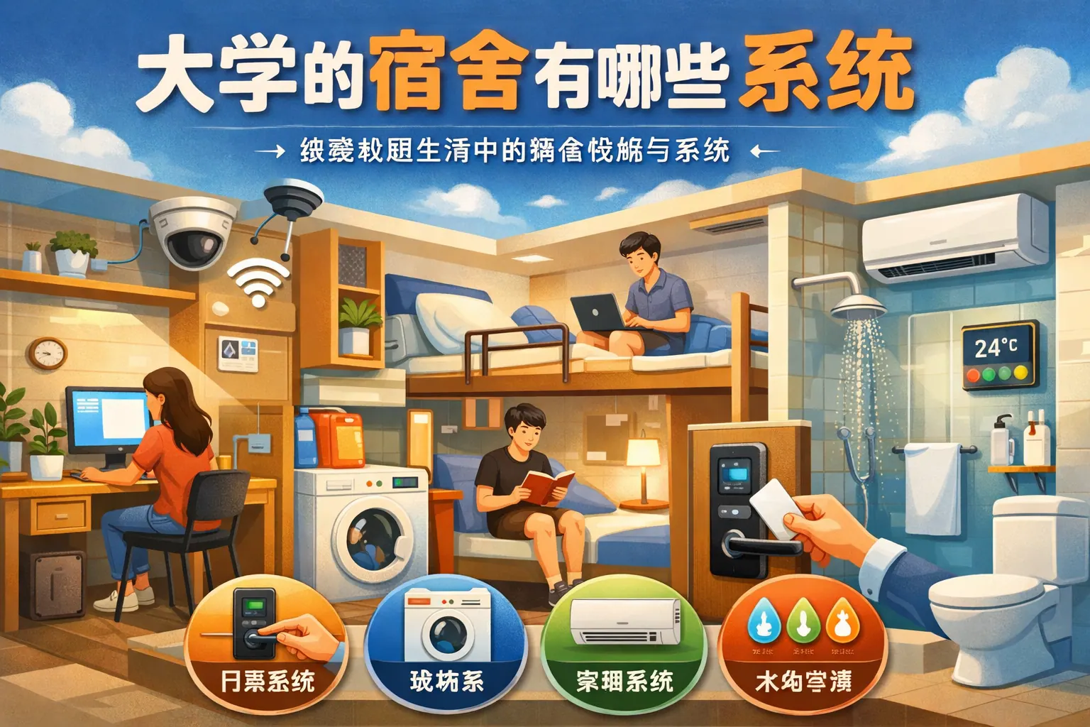 大学的宿舍有哪些系统