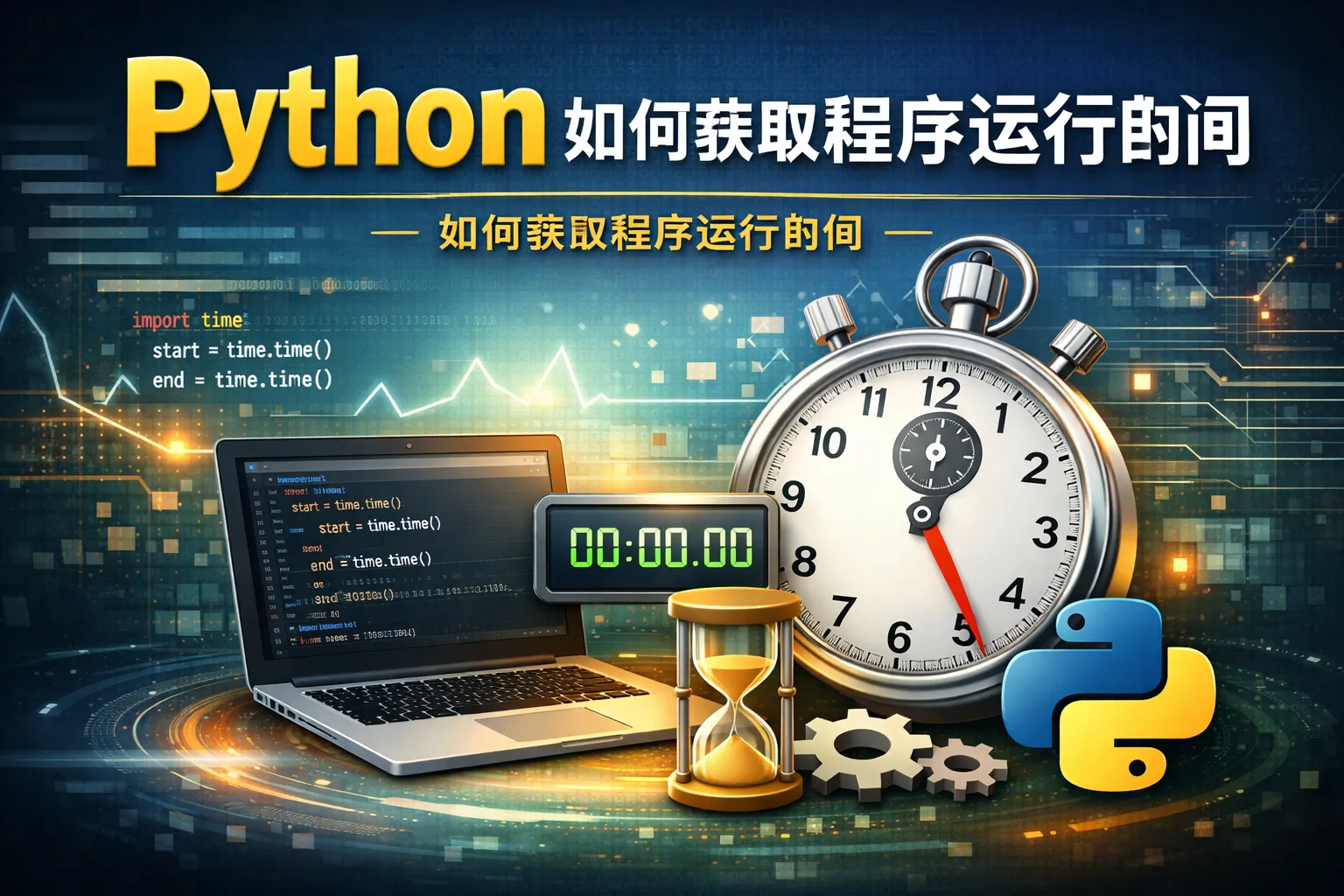 python如何获取程序运行时间