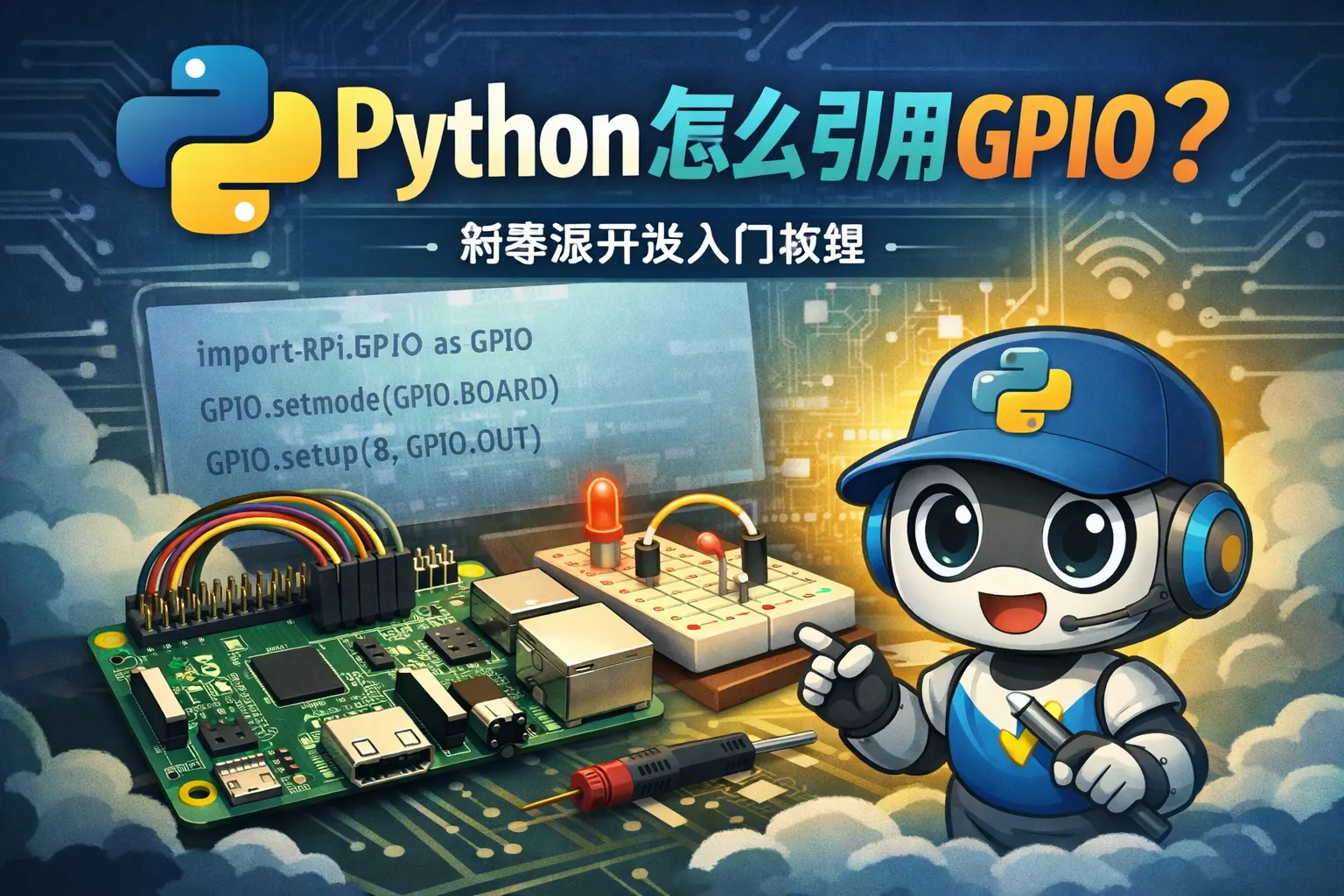 python怎么引用gpio