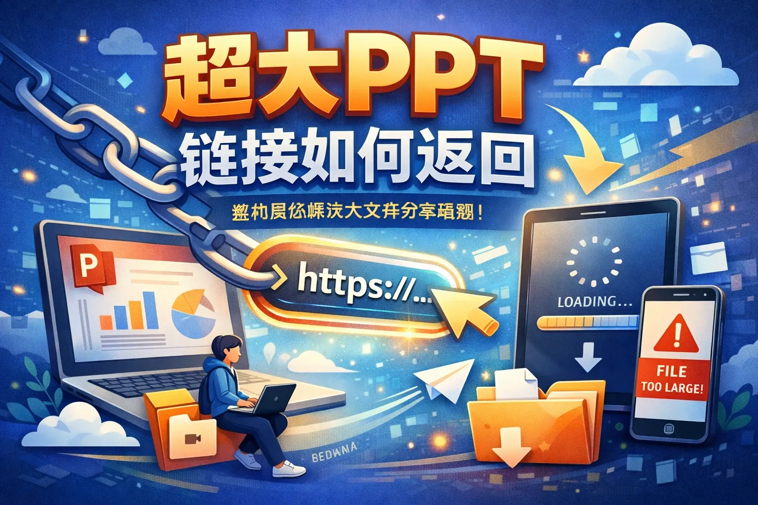 超大ppt链接如何返回