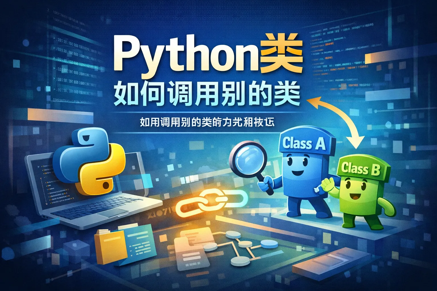 python类如何调用别的类