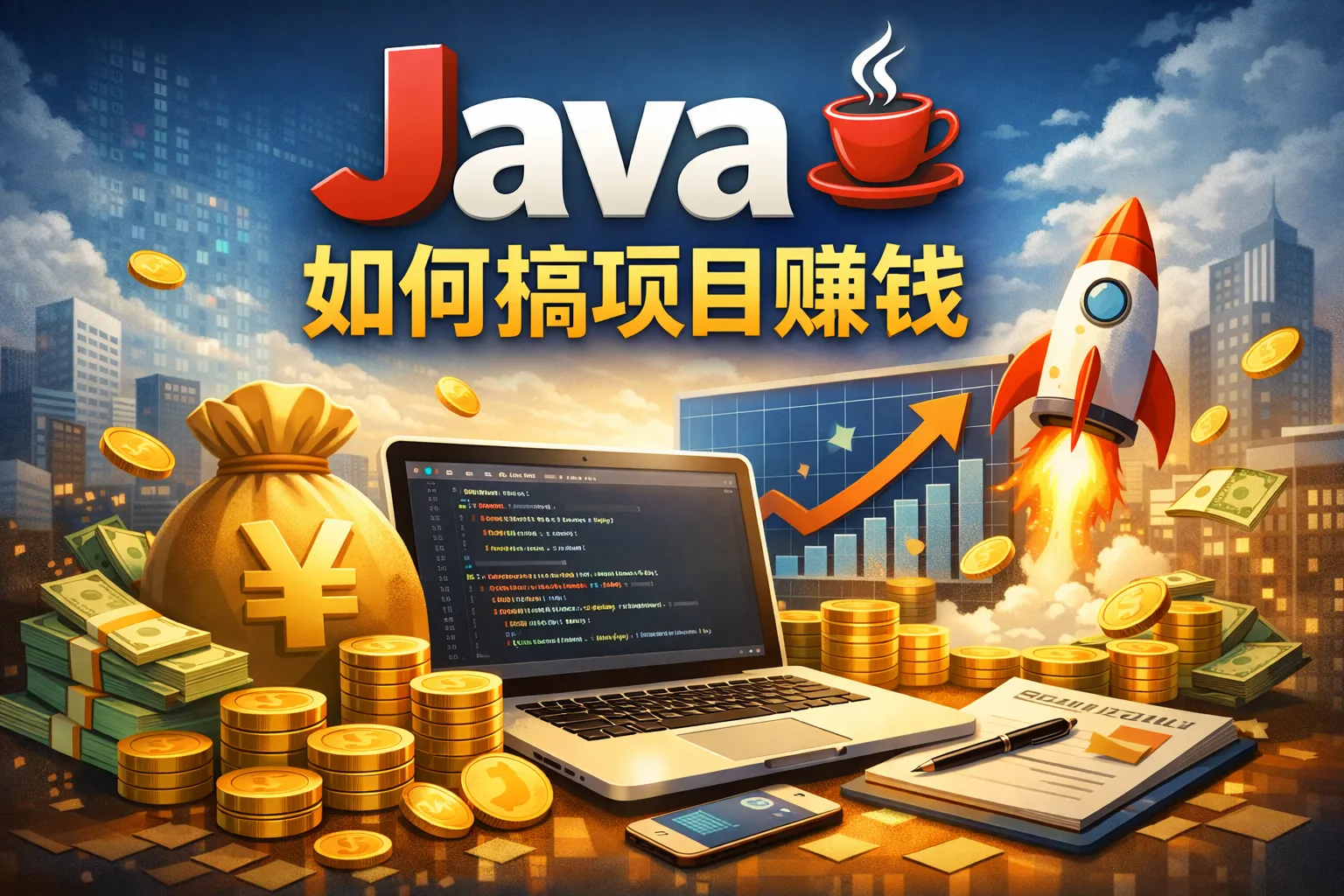 java如何搞项目赚钱
