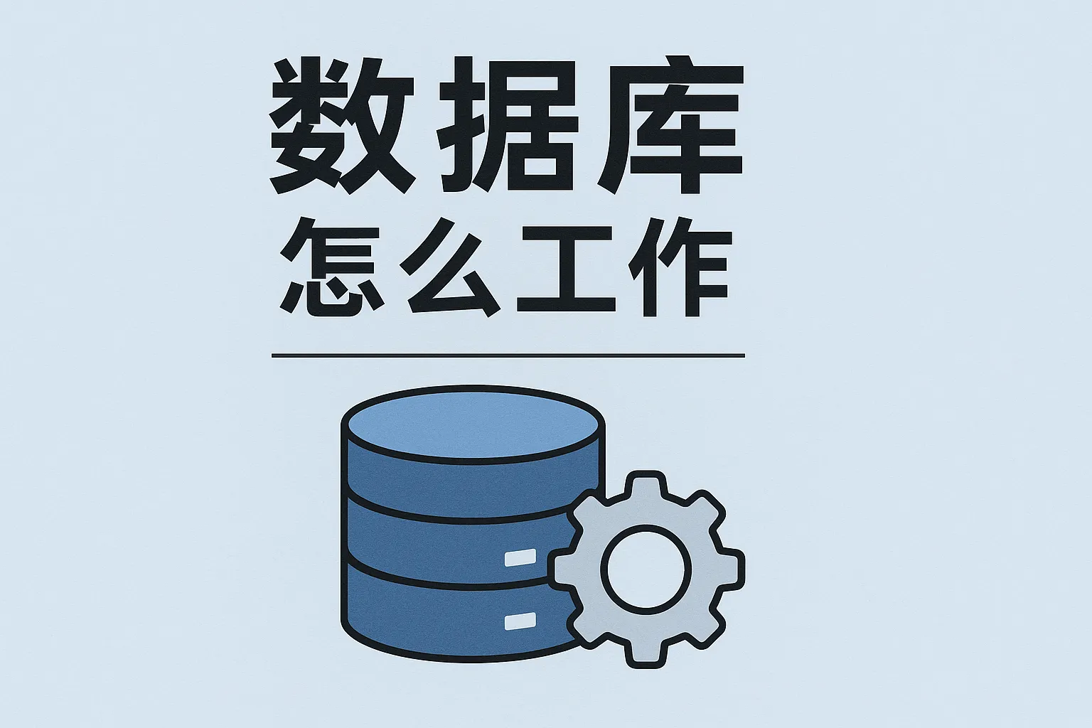 数据库怎么完成