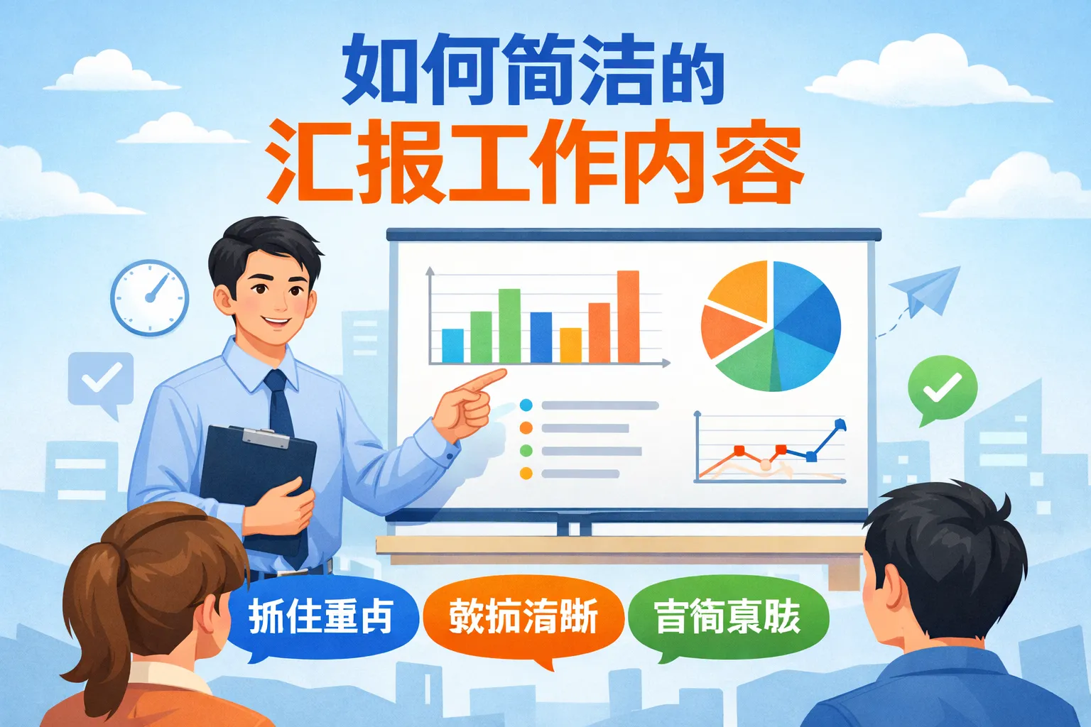 如何简洁的汇报工作内容