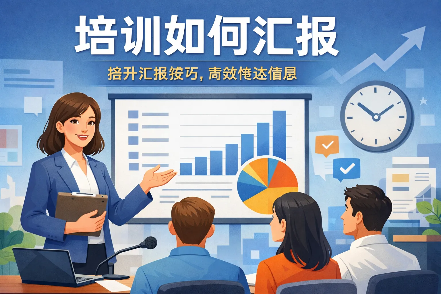 培训如何汇报