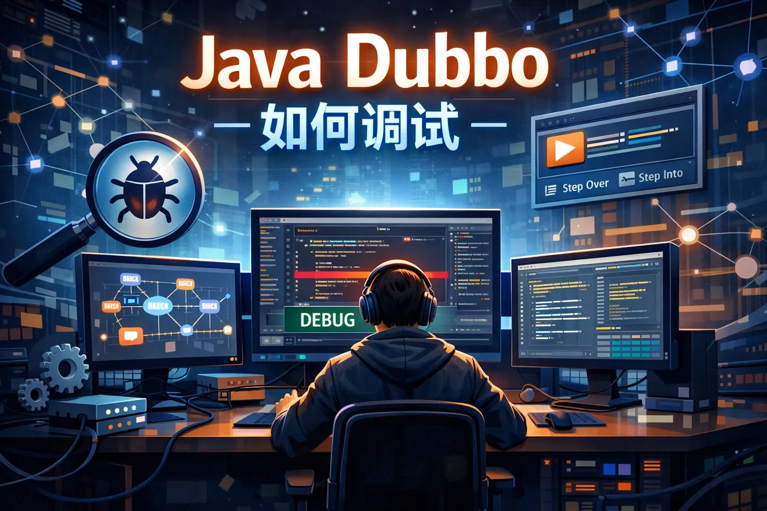 java dubbo 如何调试