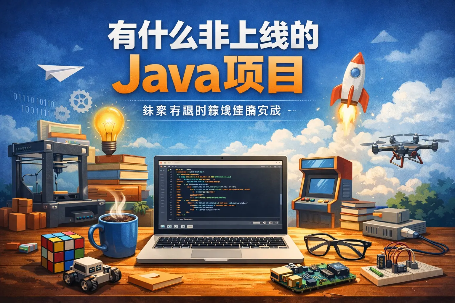 有什么非上线的java项目